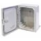 Famatel Usa Triangular Key Electrical Enclosures, 8.27 in H, 5-1/8 in D, 11 in W, NEMA 4X, Polycarbonate 39123UL - alternate 3